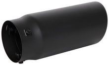 Load image into Gallery viewer, Spectre Exhaust Tip 4-1/2in. OD / Slant - Black Tips Spectre