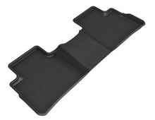 Load image into Gallery viewer, 3D Maxpider 21-22 Nissan Rogue Kagu Second Row Floormat - Black Floor Mats - Rubber 3D MAXpider