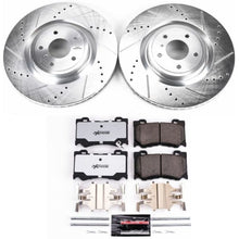 Load image into Gallery viewer, Power Stop 09-13 Infiniti FX50 Front Z26 Street Warrior Brake Kit Brake Kits - Performance D&S PowerStop