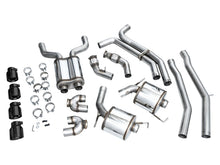 Load image into Gallery viewer, AWE Tuning 19-23 Audi C8 S6/S7 2.9T V6 AWD Touring Edition Exhaust - Diamond Black Tips Catback AWE Tuning