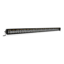 Load image into Gallery viewer, Go Rhino Xplor Blackout Combo Series Dbl Row LED Light Bar w/Amber (Side/Track Mount) 40in. - Blk Light Bars & Cubes Go Rhino