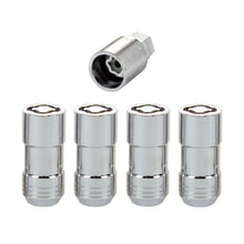 Load image into Gallery viewer, McGard Wheel Lock Nut Set - 4pk. (Cone Seat) M14X1.5 / 21mm & 22mm Dual Hex / 1.965in. L - Chrome Lug Nuts McGard
