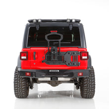 Load image into Gallery viewer, Go Rhino 08-22 Jeep Wrangler JL/JLU Body Mount Spare Tire Carrier - Tex. Blk Tire Carriers Go Rhino