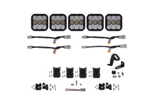 Load image into Gallery viewer, Diode Dynamics SS5 Pro Universal CrossLink 5-Pod Lightbar - White Combo Light Bars & Cubes Diode Dynamics