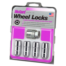 Load image into Gallery viewer, McGard Wheel Lock Nut Set - 4pk. (Cone Seat) M14X2.0 / 13/16 Hex / 2.25in. Length - Chrome Lug Nuts McGard