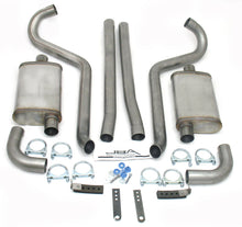 Load image into Gallery viewer, JBA 65-70 Ford Mustang 260-428 409SS Dual Turn Down Header Back Exhaust Header Back JBA