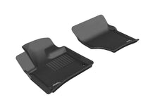 Load image into Gallery viewer, 3D MAXpider 2007-2015 Audi Q7 Kagu 1st Row Floormat - Black Floor Mats - Rubber 3D MAXpider