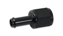 Load image into Gallery viewer, Vibrant Female -20AN to 1/2in Hose Barb Straight Aluminum Adapter Fitting - Black Anodized Fittings Vibrant
