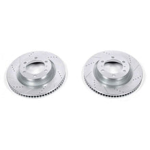 Load image into Gallery viewer, Power Stop 10-24 Toyota 4Runner Front Evolution Drilled & Slotted Rotors - Pair Brake Rotors - Slot & Drilled PowerStop