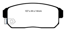 Load image into Gallery viewer, EBC 02-03 Infiniti G20 2.0 Yellowstuff Rear Brake Pads Brake Pads - Performance EBC