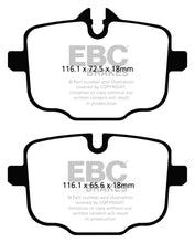 Load image into Gallery viewer, EBC 2021+ BMW M3/M4 3.0TT (G80/G82/G83) Yellowstuff Rear Brake Pads Brake Pads - Performance EBC