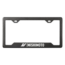 Load image into Gallery viewer, Mishimoto Carbon Fiber License Plate Frame - Matte Apparel Mishimoto