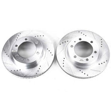 Load image into Gallery viewer, Power Stop 03-09 Toyota 4Runner Front Evolution Drilled & Slotted Rotors - Pair Brake Rotors - Slot & Drilled PowerStop