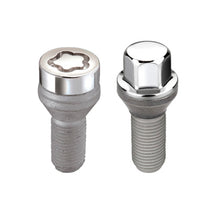Load image into Gallery viewer, McGard 4 Lug Hex Install Kit w/Locks (Cone Seat Bolt) M12X1.25 / 17mm Hex / 22.0mm Shank L. - Chrome Wheel Bolts McGard