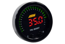 Load image into Gallery viewer, AEM X-Series Tru-Boost Controller Gauge w/ Boost Control Solenoid 80PSIg Internal MAP Sensor Gauges AEM