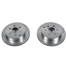 Load image into Gallery viewer, Power Stop 05-19 Nissan Frontier Rear Evolution Drilled & Slotted Rotors - Pair Brake Rotors - Slot & Drilled PowerStop
