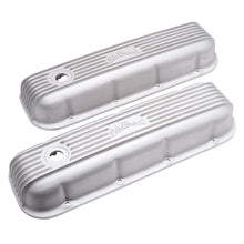 Load image into Gallery viewer, Edelbrock Valve Cover Classic Series Chevrolet 1965 and Later 396-502 V8 Satin Valve Covers Edelbrock