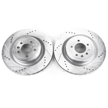 Load image into Gallery viewer, Power Stop 13-18 Land Rover Range Rover Rear Evolution Drilled & Slotted Rotors - Pair Brake Rotors - Slot & Drilled PowerStop