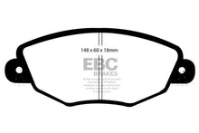 Load image into Gallery viewer, EBC 01-04 Jaguar X-Type 2.5 Greenstuff Front Brake Pads Brake Pads - Performance EBC