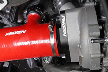 Load image into Gallery viewer, Perrin 2022+ Subaru WRX Red 3in Turbo Inlet Hose w/ Nozzle (Short) Hoses Perrin Performance