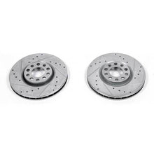 Load image into Gallery viewer, Power Stop 15-17 Chrysler 200 Front Evolution Drilled & Slotted Rotors - Pair Brake Rotors - Slot & Drilled PowerStop