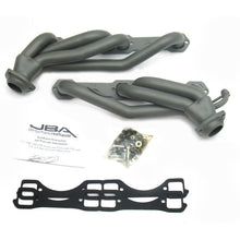Load image into Gallery viewer, JBA 96-00 GM Truck 5.0L/5.7L SBC w/o A.I.R. 1-1/2in Primary Ti Ctd Cat4Ward Header Headers & Manifolds JBA