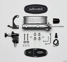 Load image into Gallery viewer, Wilwood HV Tandem M/C Kit w L/H Bracket & Prop Valve - 15/16in Bore-W/Pushrod Brake Master Cylinder Wilwood