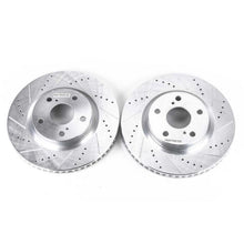 Load image into Gallery viewer, Power Stop 13-18 Lexus ES300h Front Evolution Drilled & Slotted Rotors - Pair Brake Rotors - Slot & Drilled PowerStop