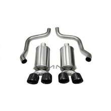 Load image into Gallery viewer, Corsa 2005-2007 Chevrolet Corvette C6 6.0L V8 Black Xtreme Axle-Back Exhaust Axle Back CORSA Performance