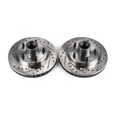 Load image into Gallery viewer, Power Stop 79-81 Buick Century Front Evolution Drilled & Slotted Rotors - Pair Brake Rotors - Slot & Drilled PowerStop