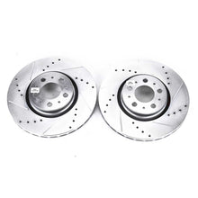 Load image into Gallery viewer, Power Stop 08-09 Volvo S60 Front Evolution Drilled & Slotted Rotors - Pair Brake Rotors - Slot & Drilled PowerStop