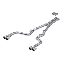 Load image into Gallery viewer, MBRP 15-Up Challenger 5.7L / 17-Up 6.2L/6.4L 3in Race Series Cat-Back w/ Quad Tips AS Exhaust Catback MBRP