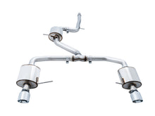 Load image into Gallery viewer, AWE Tuning 18-21 Volkswagen Jetta GLI Mk7 Touring Exhaust - Chrome Silver Tips (Fits High-Flow DP) Catback AWE Tuning