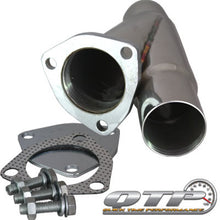 Load image into Gallery viewer, QTP 2.25in Weld-On QTEC Exhaust Cutout Y-Pipe Y Pipes QTP