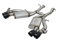 Load image into Gallery viewer, aFe MACHForce XP 3in 304 SS Axle-Back Exhaust Dual Exhaust (NPP) w/ Black Tips 16-17 Camaro SS V8 Axle Back aFe