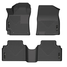 Load image into Gallery viewer, Husky Liners 21-23 Hyundai Elantra WeatherBeater Front & 2nd Seat Floor Liners - Black Floor Mats - Rubber Husky Liners