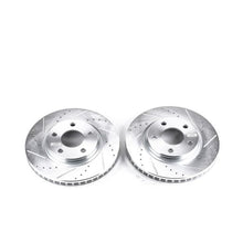 Load image into Gallery viewer, Power Stop 05-09 Buick Allure Front Evolution Drilled & Slotted Rotors - Pair Brake Rotors - Slot & Drilled PowerStop