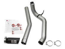 Load image into Gallery viewer, aFe LARGE Bore HD DPF-Back SS Exhaust w/ Black Tip 2016 Nissan Titan XD V8-5.0L (td) DPF Back aFe