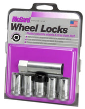 Load image into Gallery viewer, McGard Wheel Lock Nut Set - 5pk. (Cone Seat Tuner) M14X1.5 / 22mm Hex / 1.648in OAL - Chrome Lug Nuts McGard