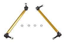 Load image into Gallery viewer, Whiteline 02-06 R53 & 06+ R56 Mini Cooper S Front Swaybar link kit-adjustable ball end links Sway Bar Endlinks Whiteline