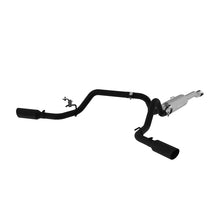Load image into Gallery viewer, MBRP 2016 Toyota Tacoma 3.5L 3in Cat Back Dual Split Side Black Catback MBRP