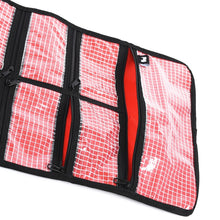 Load image into Gallery viewer, Go Rhino XVenture Gear First Aid Roll - Large (5x5in. Closed) 12oz Waxed Canvas - Black Cargo Boxes & Bags Go Rhino