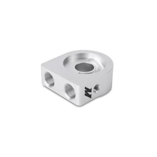 Load image into Gallery viewer, Mishimoto Silver M20 Oil Sandwich Plate Oil Filter Blocks Mishimoto