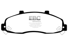 Load image into Gallery viewer, EBC 98-99 Ford F150 4.2 (2WD) (Rear Wheel ABS) Yellowstuff Front Brake Pads Brake Pads - Performance EBC