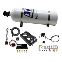 Load image into Gallery viewer, Nitrous Express 05-10 Ford Mustang 4.6L 3 Valve Nitrous Plate Kit (50-150HP) w/15lb Bottle Nitrous Systems Nitrous Express