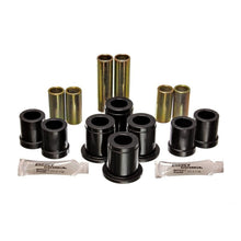 Load image into Gallery viewer, Energy Suspension 1980-86 Nissan 720 Truck 2WD/4WD Black Front Control Arm Bushing Set Bushing Kits Energy Suspension