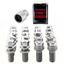 Load image into Gallery viewer, McGard 5 Lug Hex Install Kit w/Locks (Radius Seat Bolt) M14X1.5 / 17mm Hex / 26.3mm Shank L - Chrome Wheel Bolts McGard