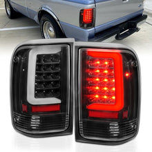 Load image into Gallery viewer, ANZO 1993-1997 Ford Ranger LED Tail Lights w/ Light Bar Black Housing Clear Lens Tail Lights ANZO