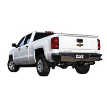 Load image into Gallery viewer, Borla 14 Silv/Sierra 1500 C/B Touring Exh/2.75in in muff 2.25inout 4inTIp SS Rear Exit-Black Chrome Catback Borla