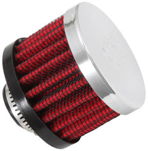 Load image into Gallery viewer, K&N Clamp On Rubber Base Crankcase Vent Filter 0.5in Flange ID 2in OD 1.5in Height Air Filters - Universal Fit K&N Engineering
